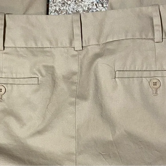 Ladies Talbots 12P petite khaki pants - Picture 2 of 5